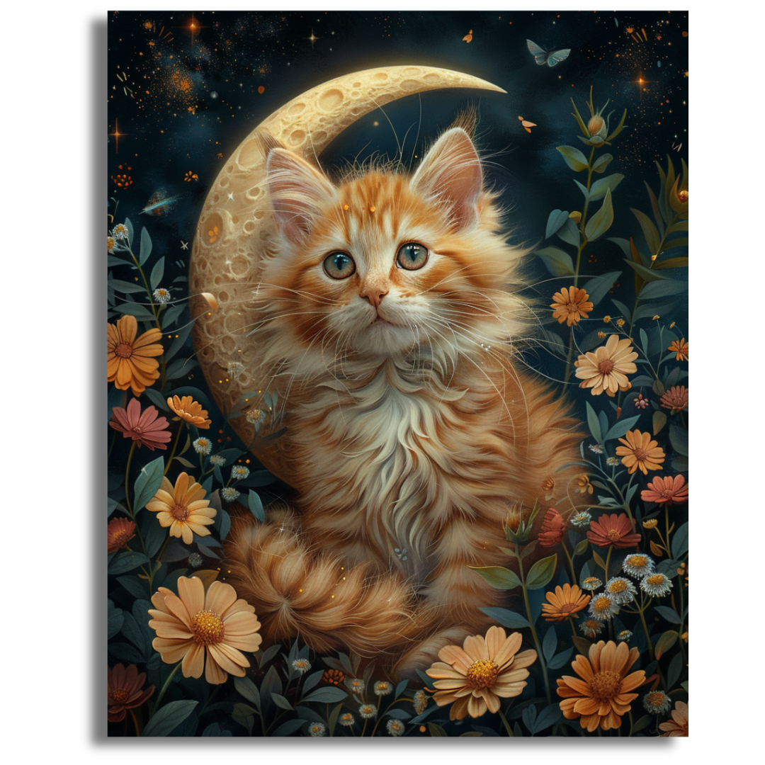 Starlight Whiskers- Paint By Numbers