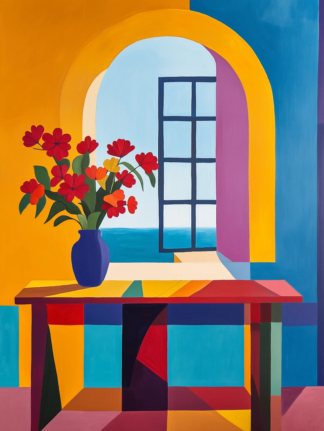 Vibrant View- Paint By Numbers