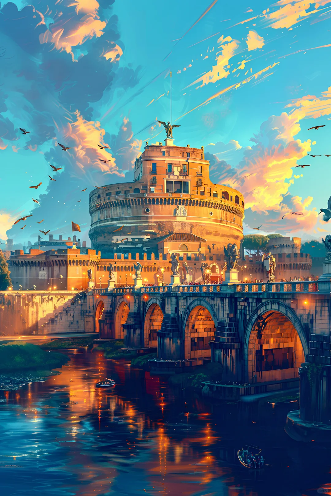 Eternal Bridge- Paint By Numbers