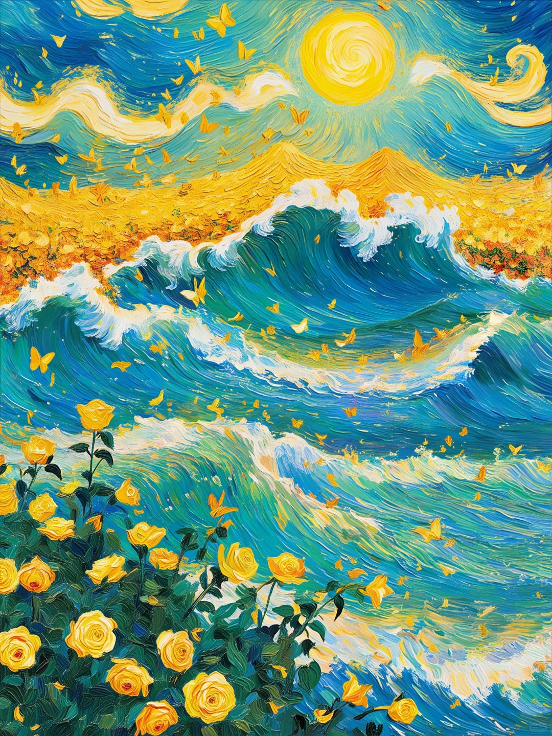 Waves of Joy- Paint By Numbers