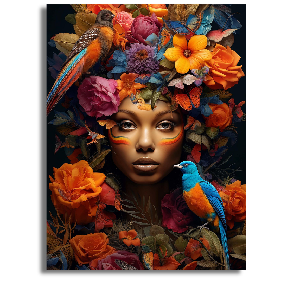 Floral Serenade- Paint By Numbers