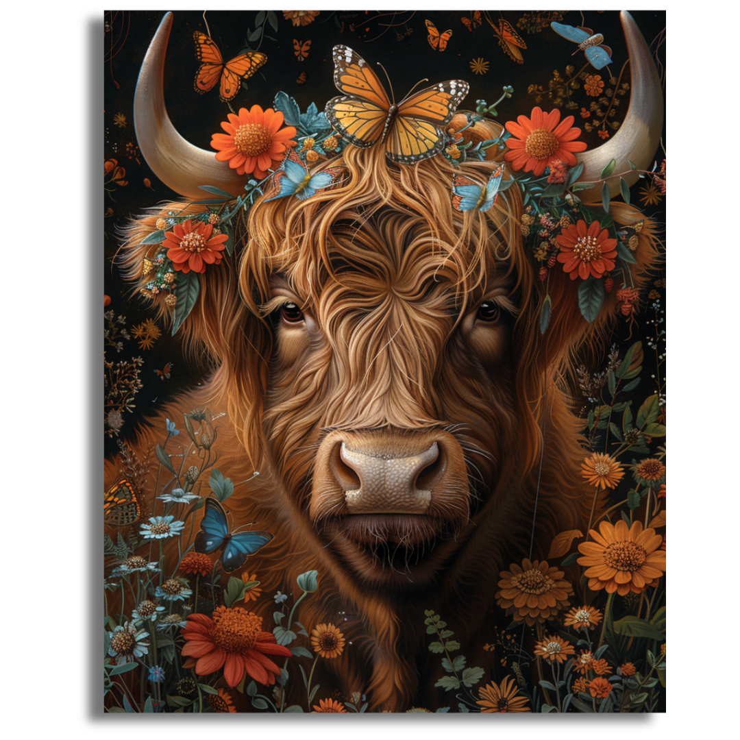 Wildflower Queen - Paint By Numbers