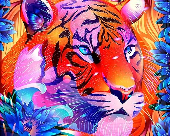Roar of Colors - Diamond Painting
