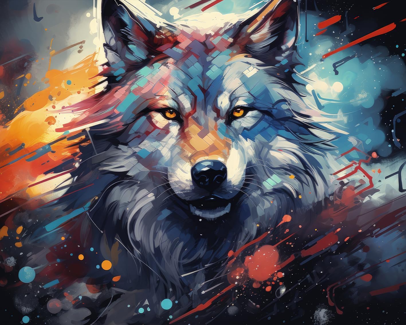 Blazing Spirit - Paint By Numbers