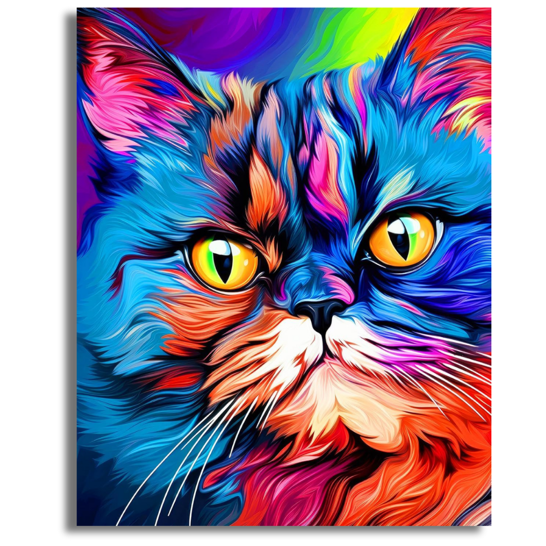 Electric Feline - Paint By Numbers