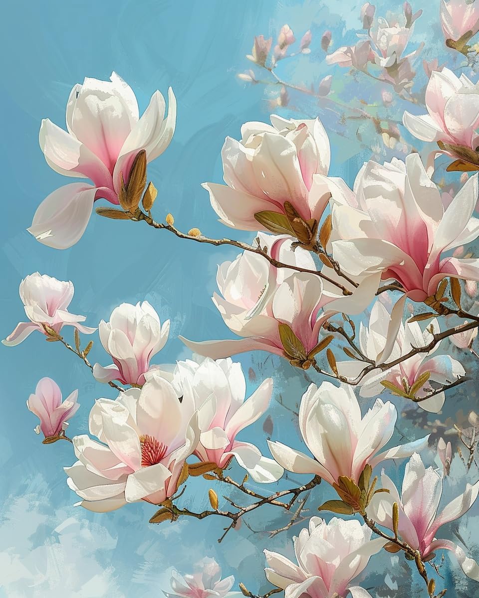 Pure Petals - Paint By Numbers