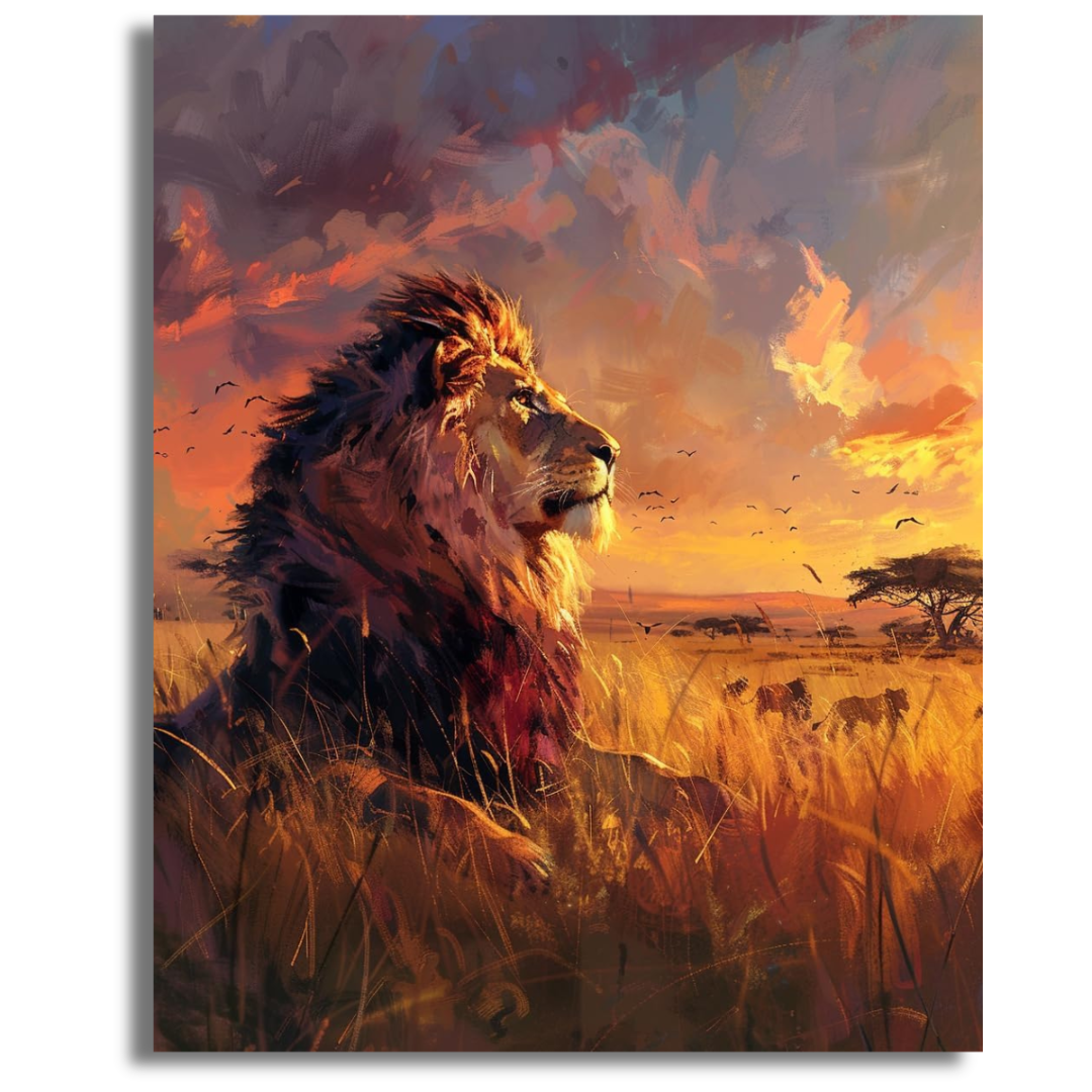 Regal Roar - Paint By Numbers