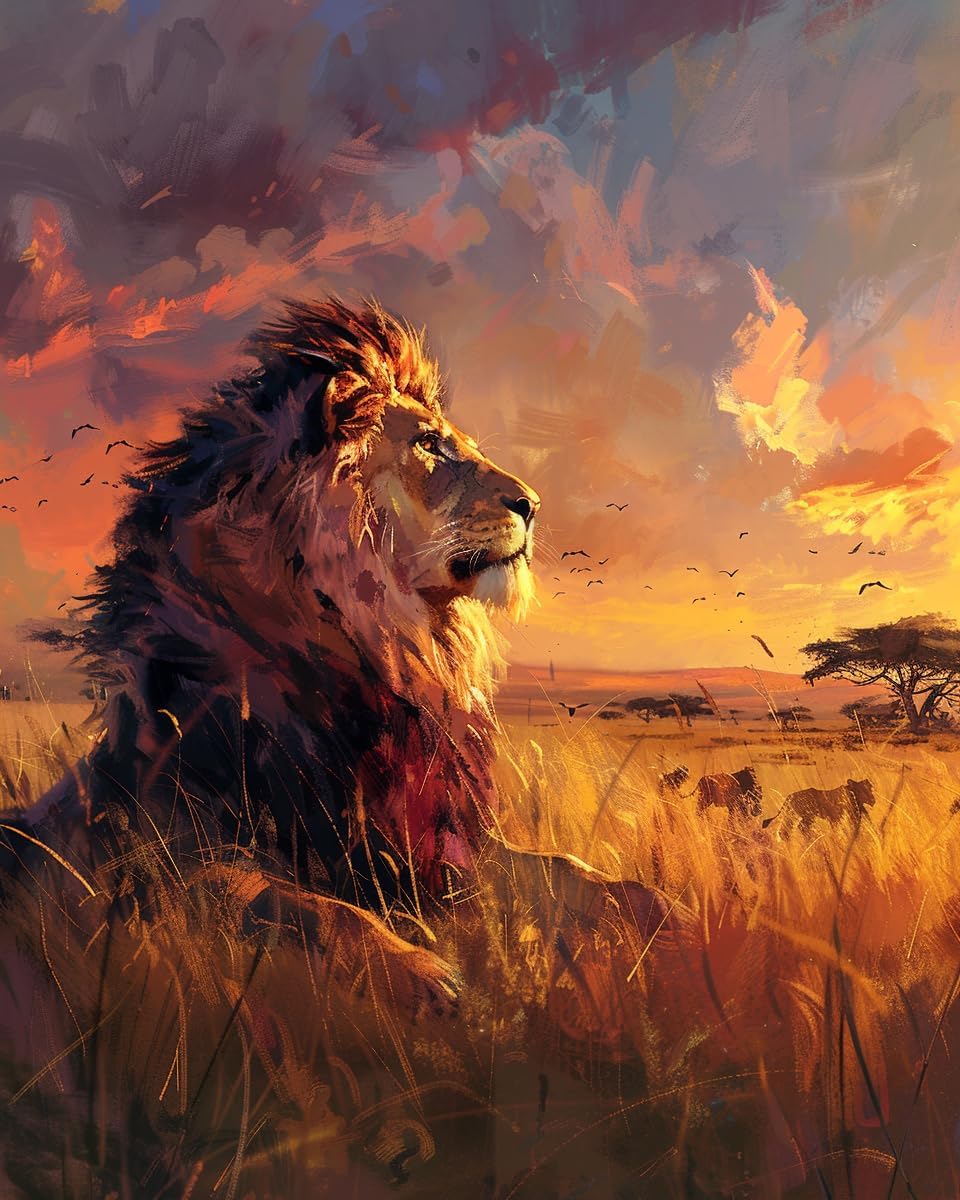 Regal Roar - Paint By Numbers