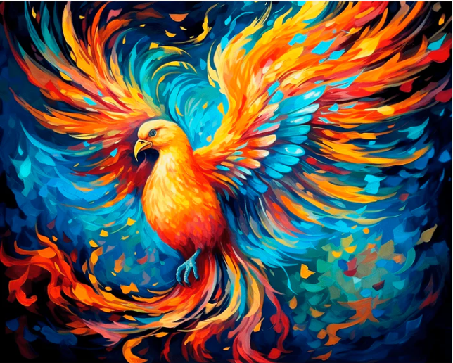 Phoenix Rising - Paint By Numbers
