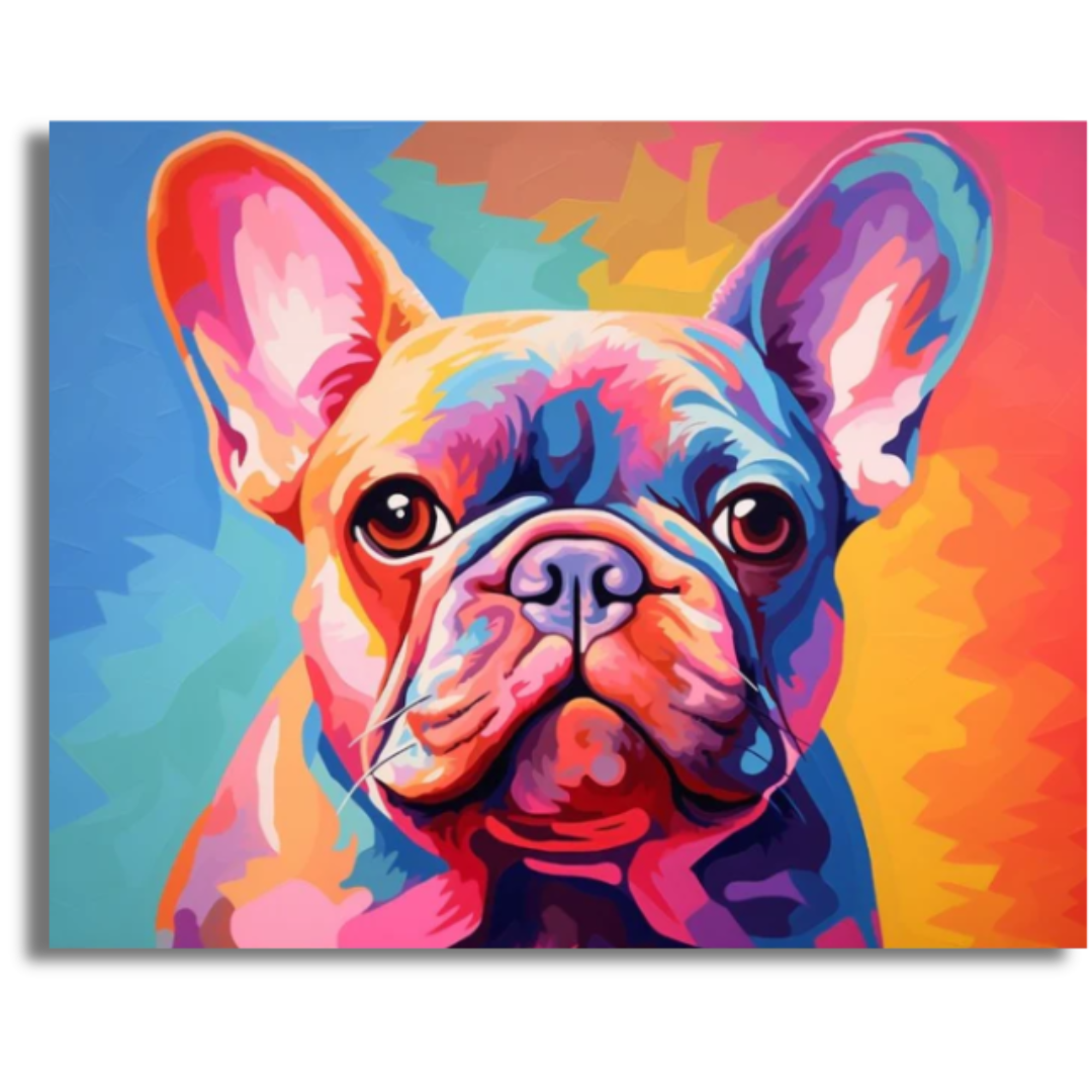 Colorful Canine - Paint By Numbers