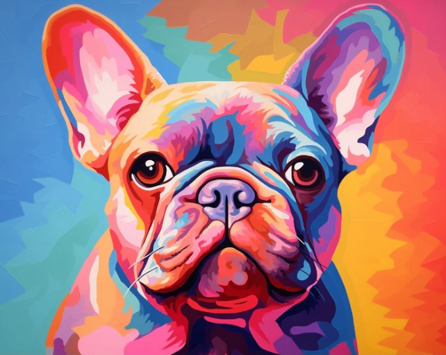 Colorful Canine - Paint By Numbers