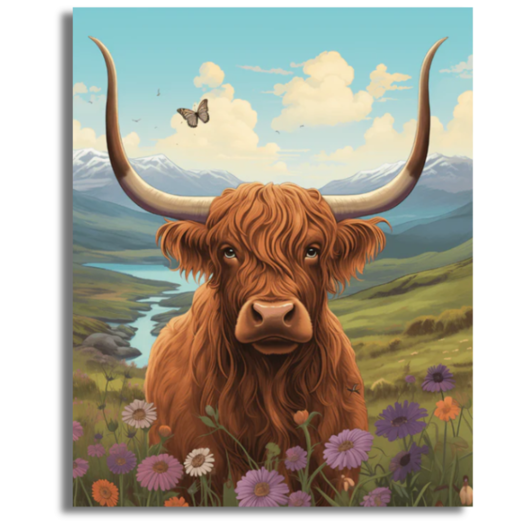 Highland Majesty - Paint By Numbers