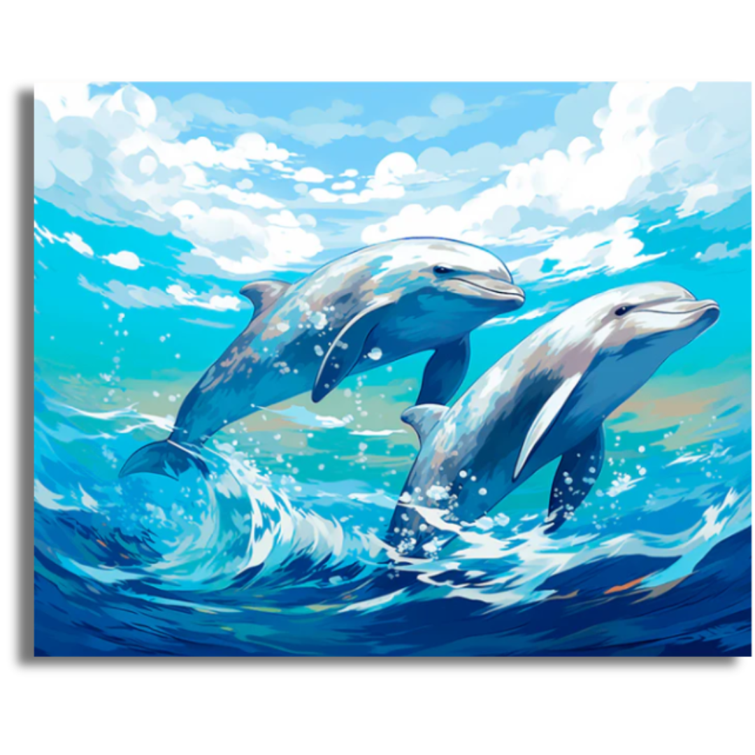 Ocean Leap - Paint By Numbers