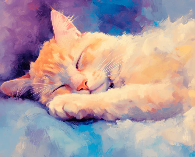 Dreamy Whiskers - Paint By Numbers