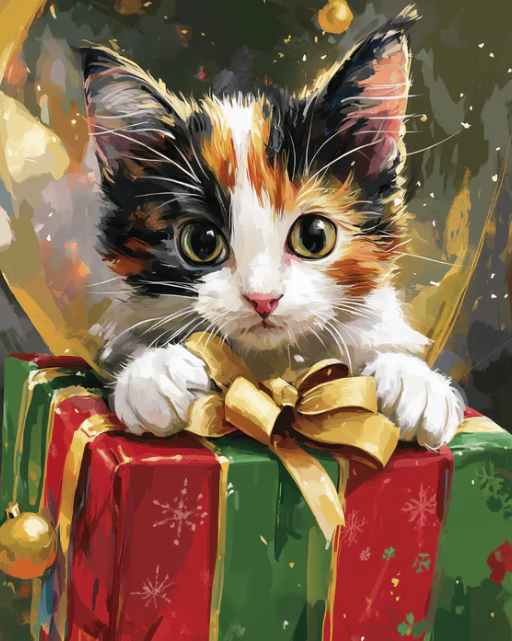 Gift of Whiskers - Paint By Numbers