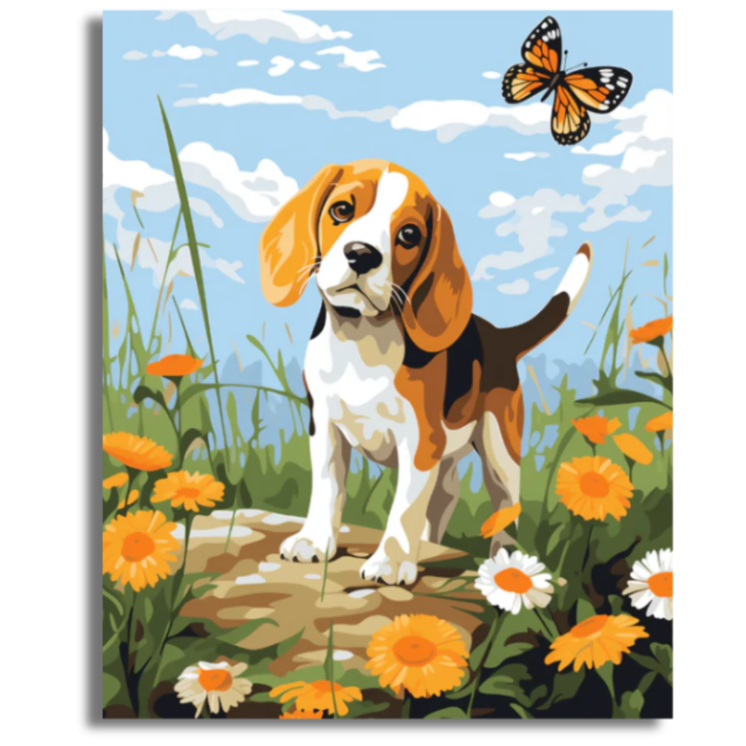 Sunny Paws - Paint By Numbers