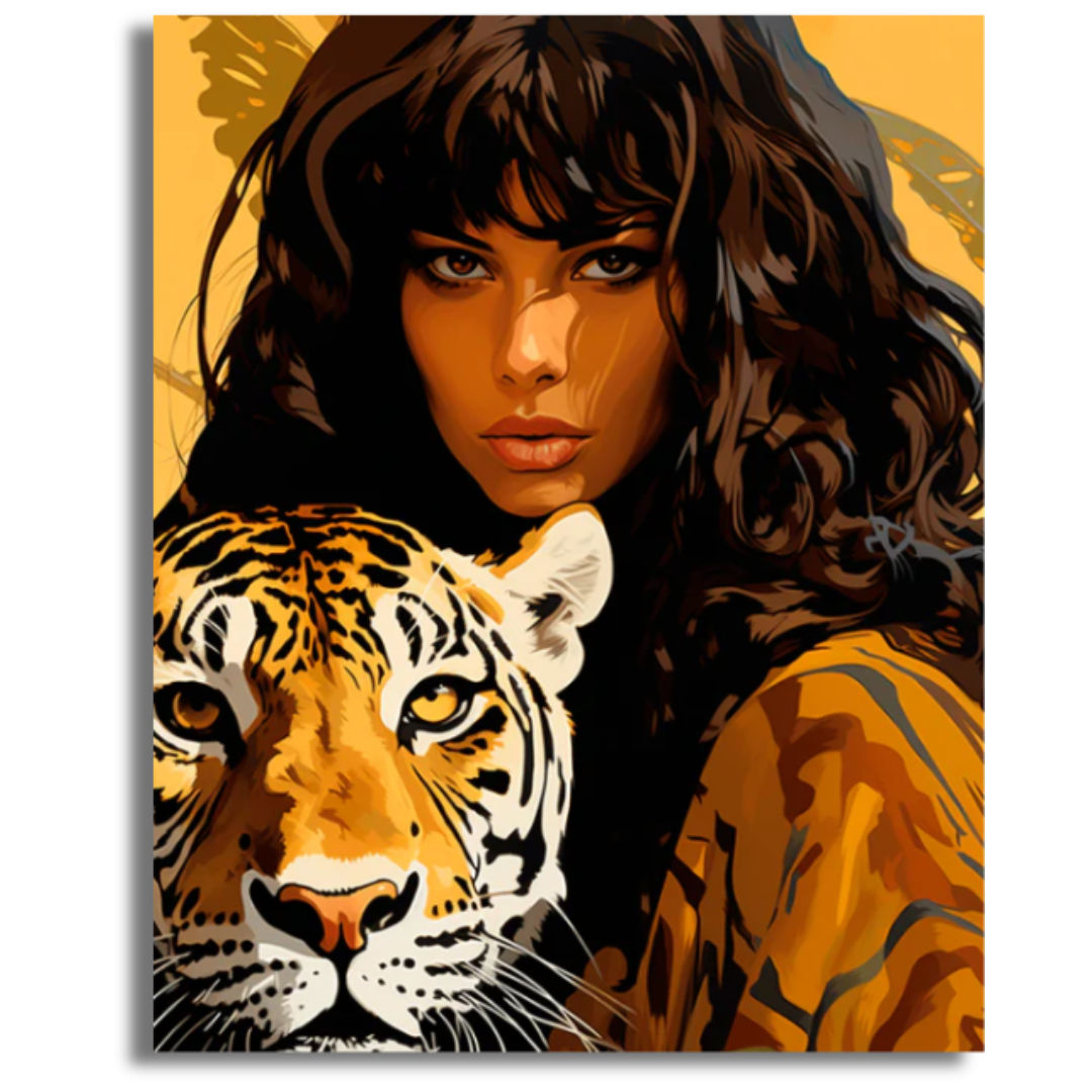 Fierce Companion - Paint By Numbers