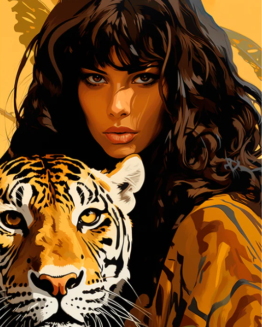 Fierce Companion - Paint By Numbers