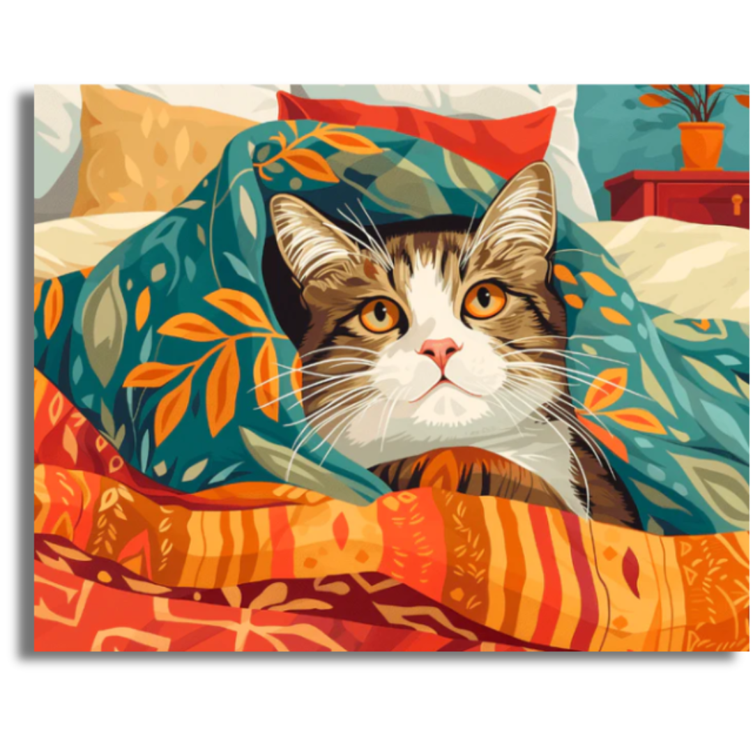 Fluffy Retreat - Paint By Numbers