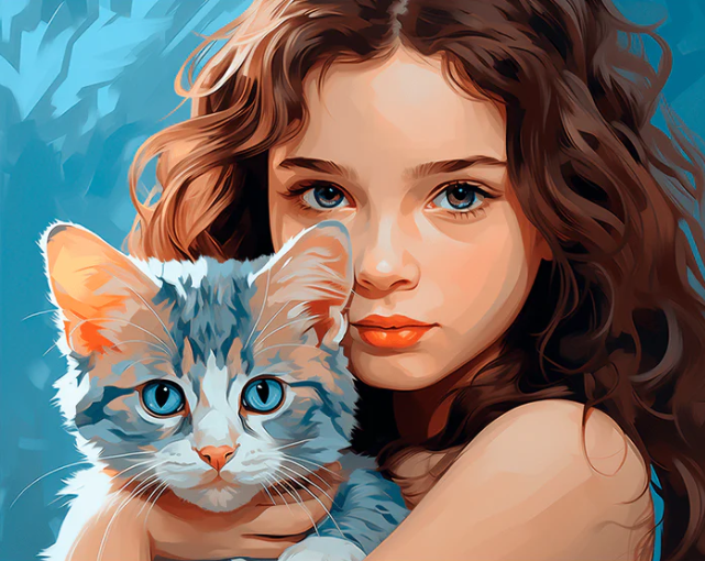 Furry Friendships - Paint By Numbers