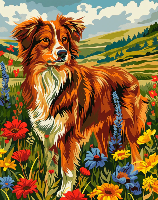 Blossom Rover - Paint By Numbers