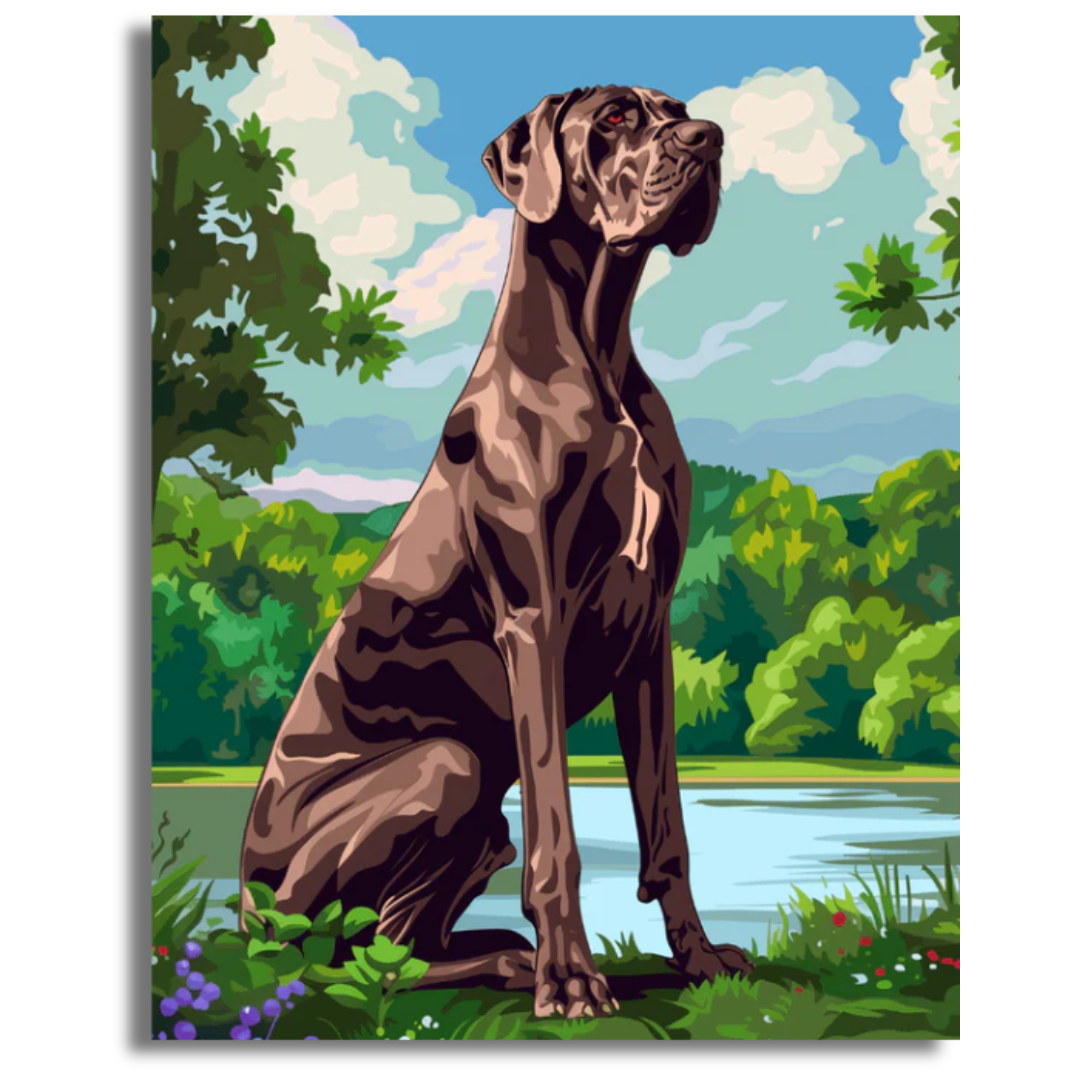 Lakeside Majesty - Paint By Numbers