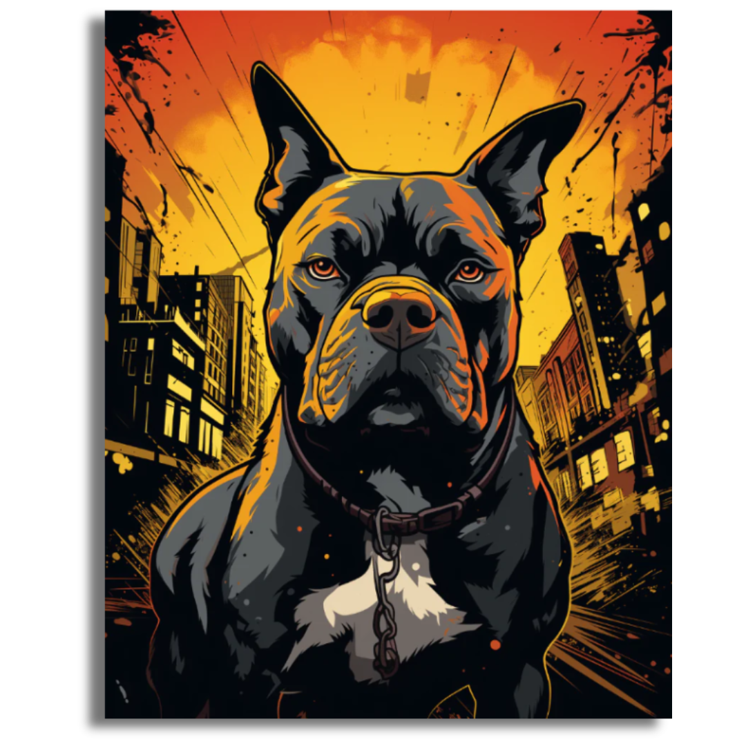 Street Warrior - Paint By Numbers