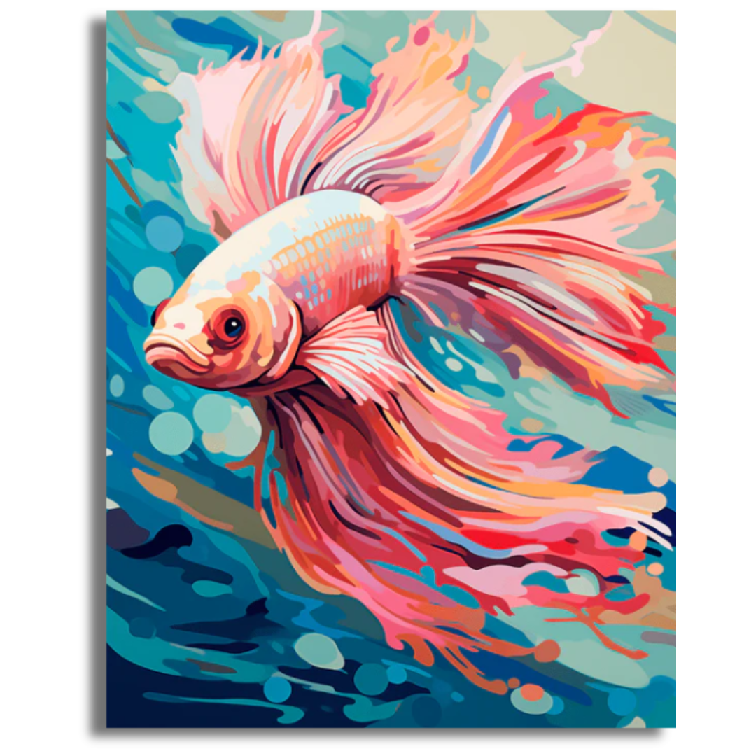 Ribbon Tide - Paint By Numbers