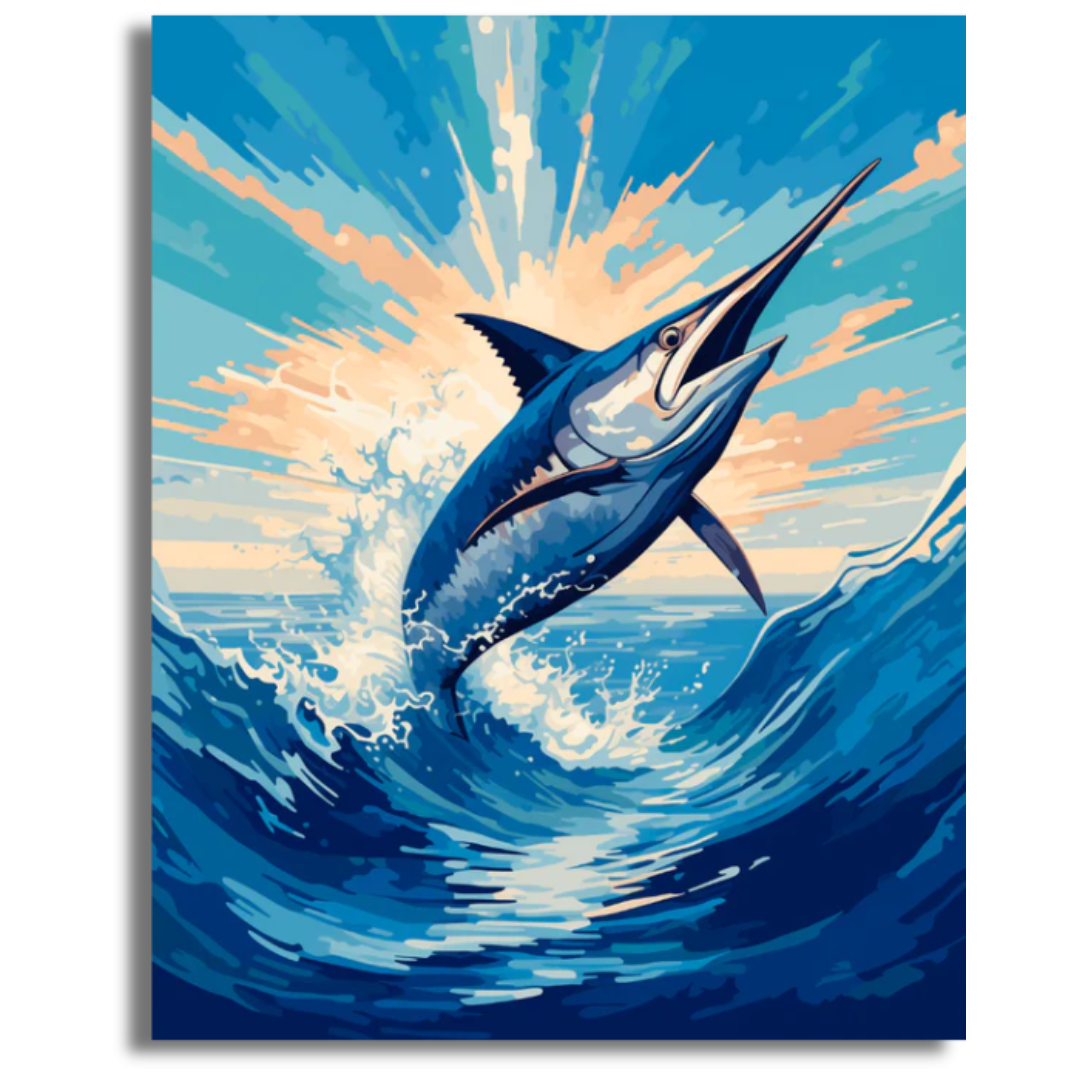 Ocean Spear - Paint By Numbers