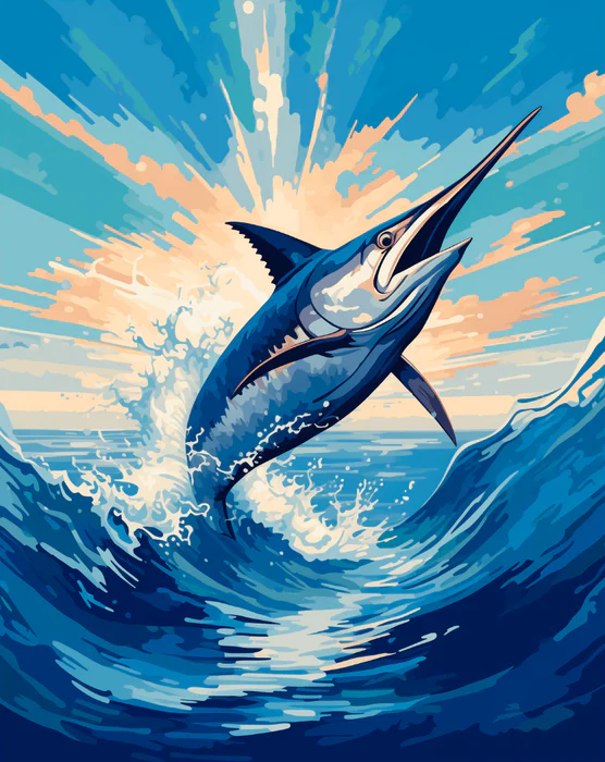 Ocean Spear - Paint By Numbers