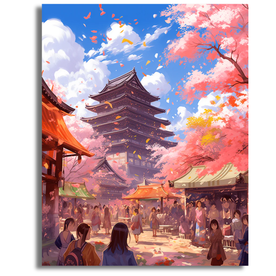 Blossom Festival - Paint By Numbers