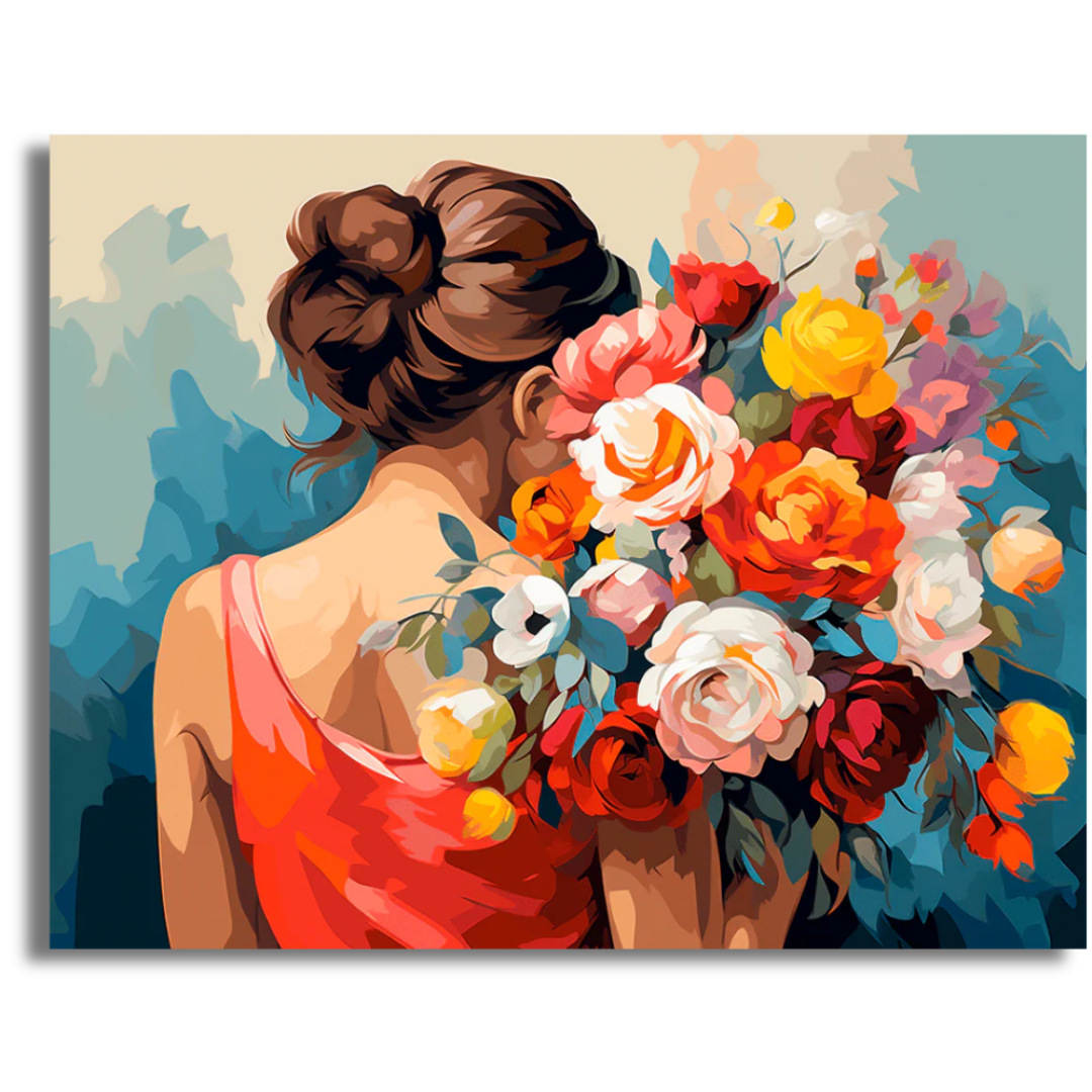 Hidden in Blooms - Paint By Numbers