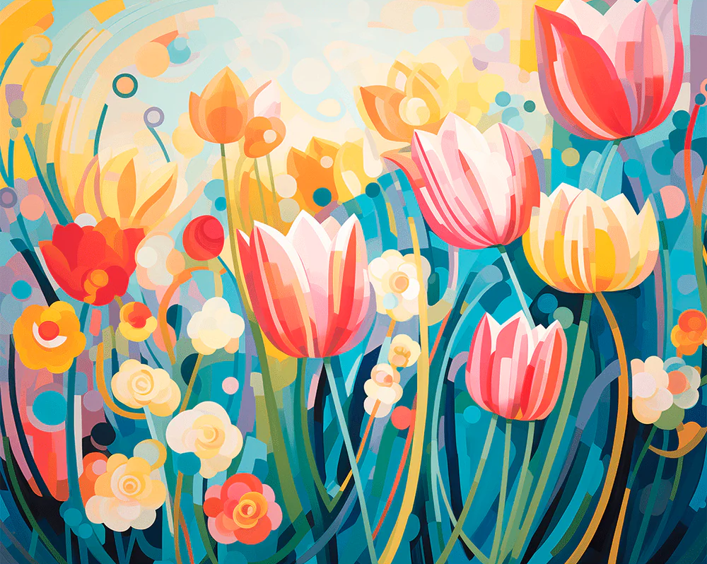 Bloom On - Paint By Numbers