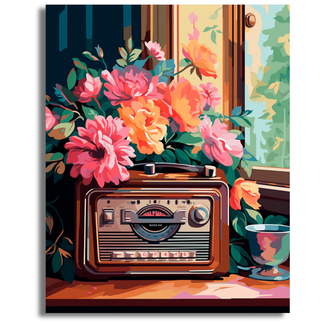 Echoes of Time and Roses - Paint By Numbers