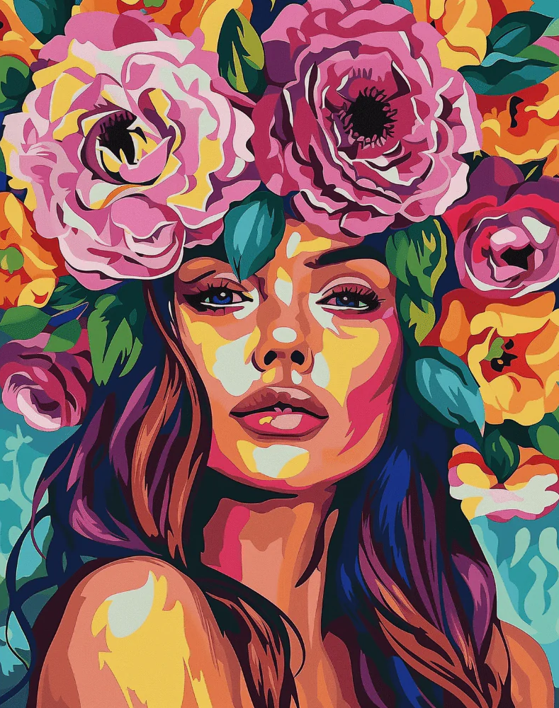 Blossom Aura - Paint By Numbers