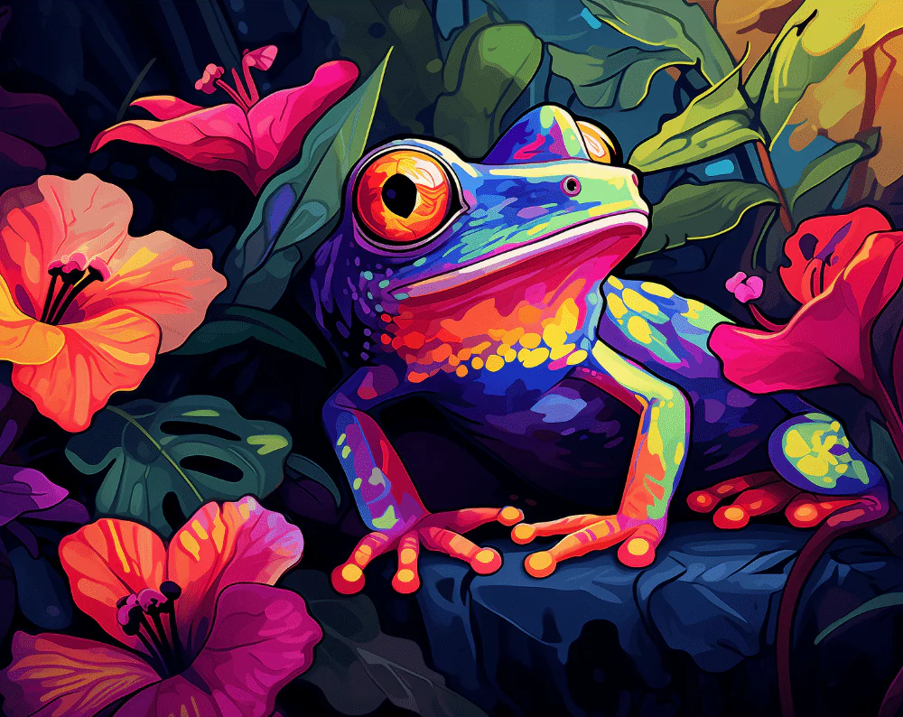Vivid Eyes - Paint By Numbers