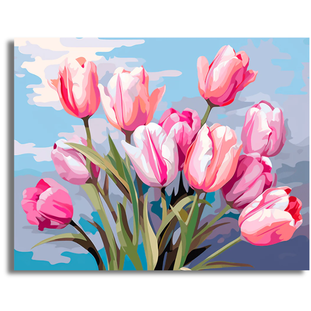 Tulip Serenade - Paint By Numbers