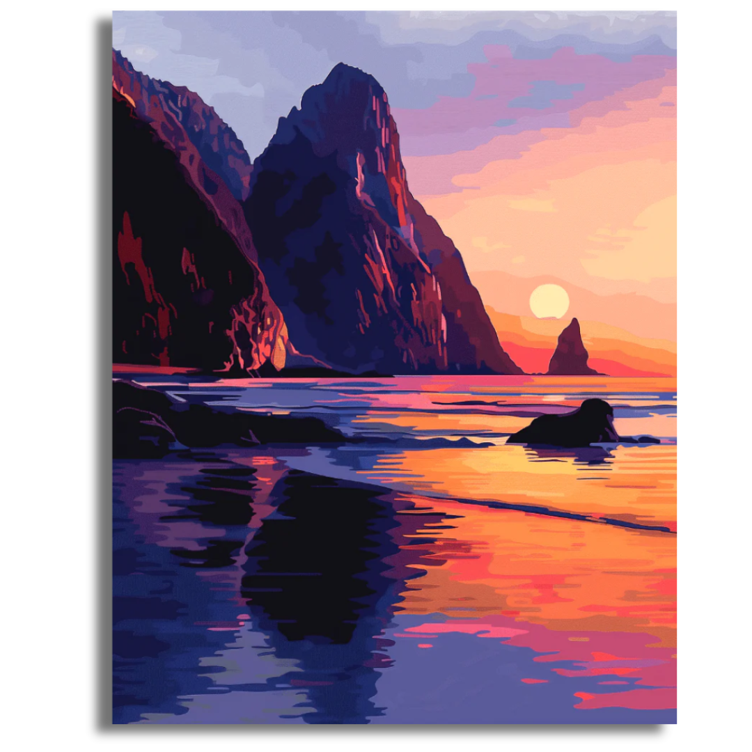 Luminous Dusk - Paint By Numbers