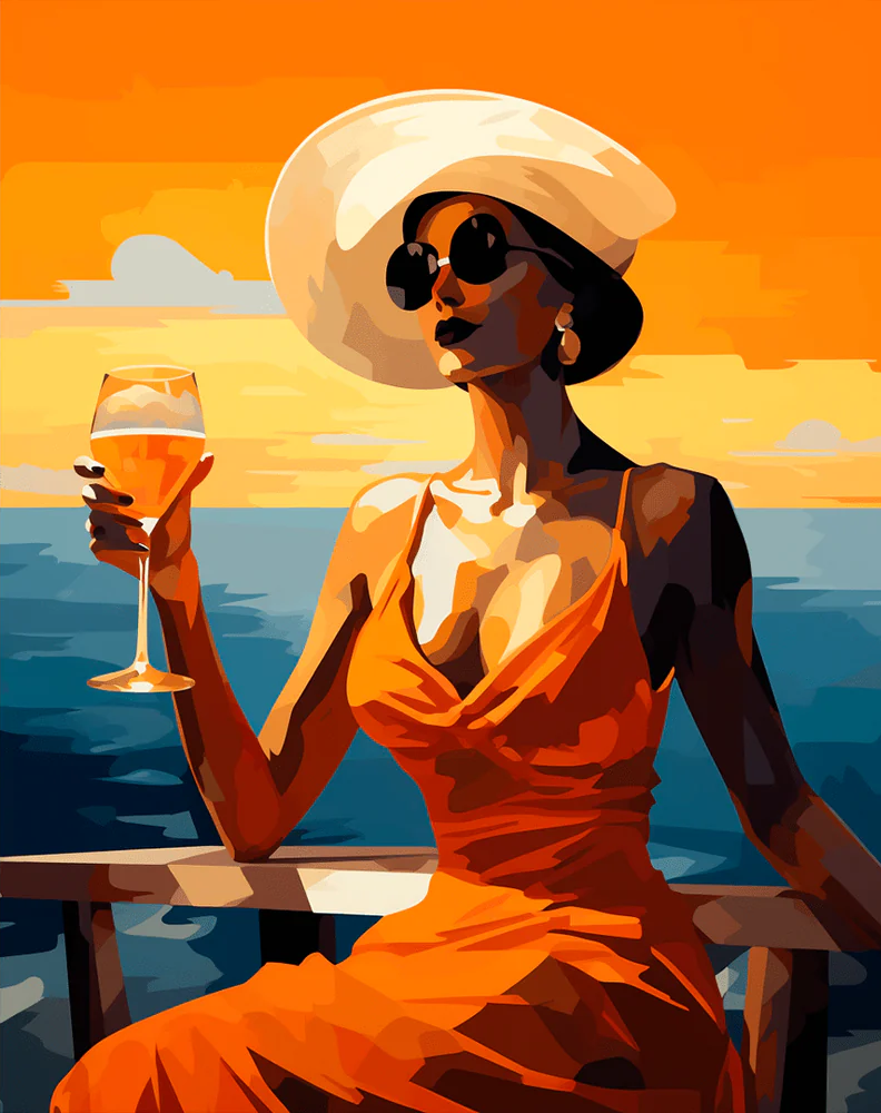 Sunset Elegance - Paint By Numbers