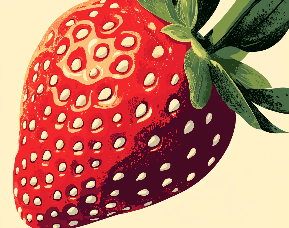 Strawberry Delight - Paint By Numbers