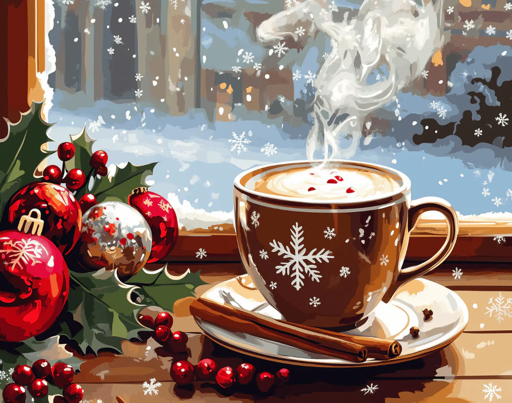 Cozy Christmas Moments - Paint By Numbers