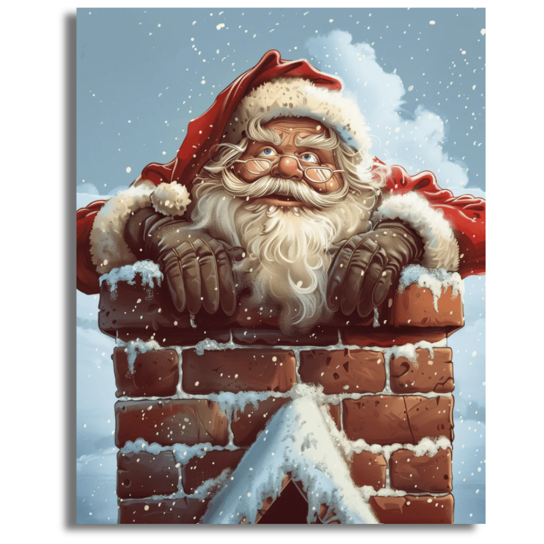 Snowy Giggles - Paint By Numbers