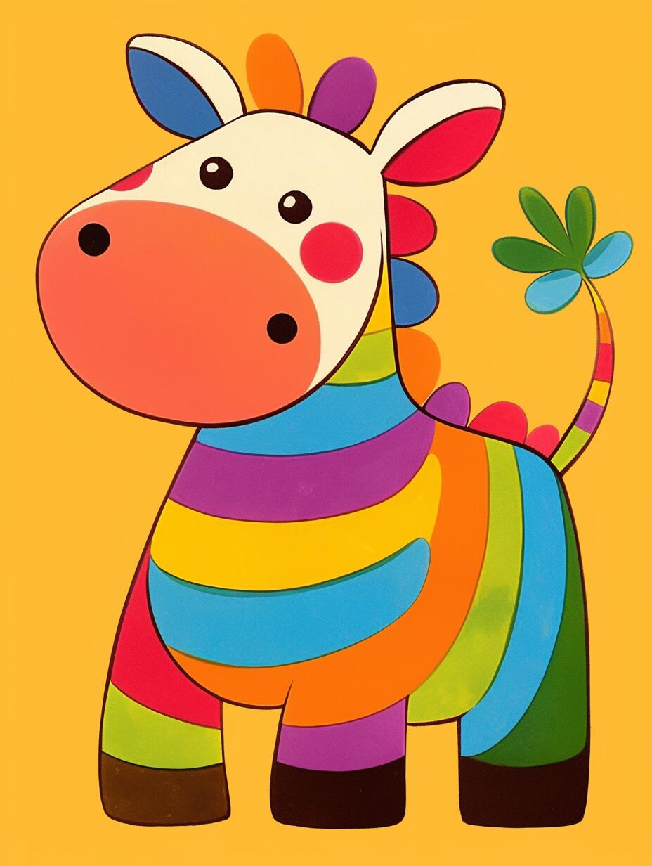 Rainbow Hooves - Paint By Numbers