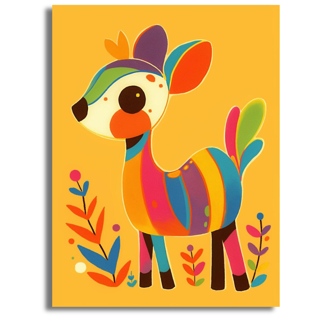 Rainbow Faw - Paint By Numbers