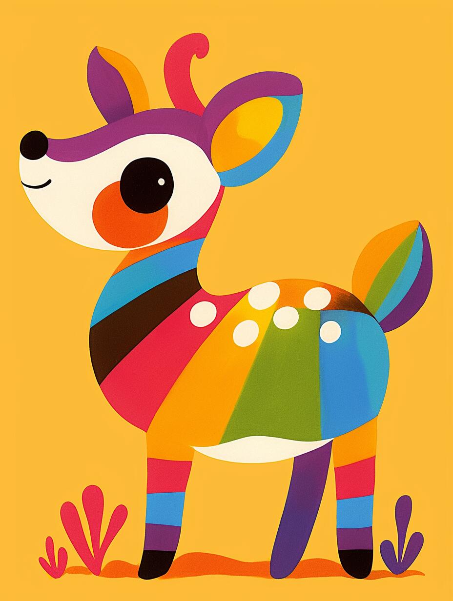 Radiant Doe - Paint By Numbers