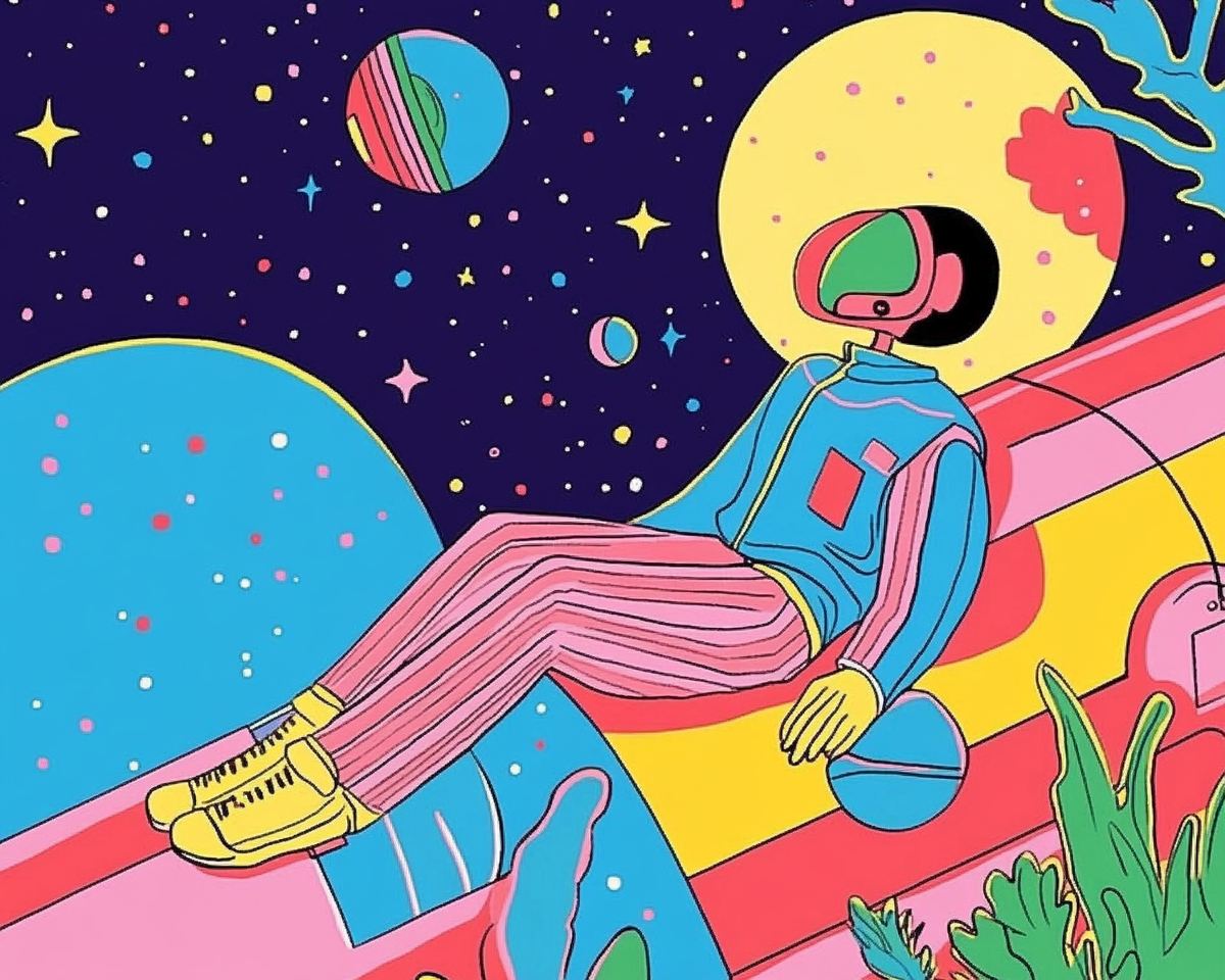 Cosmic Daydream - Paint By Numbers