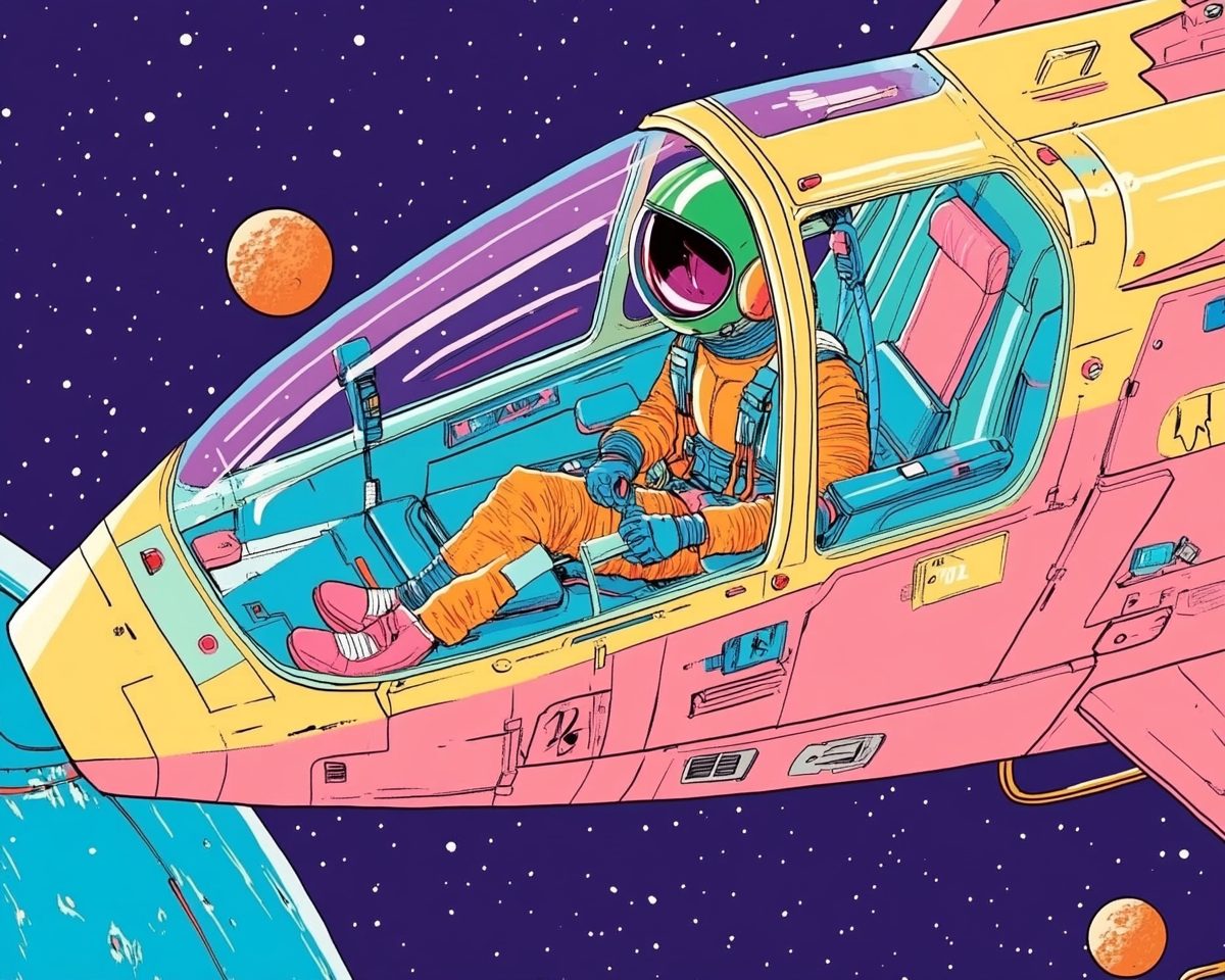 Interstellar Pilot - Paint By Numbers