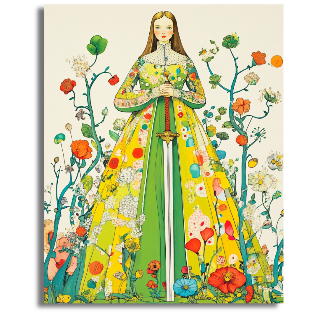 Petal Knight - Paint By Numbers