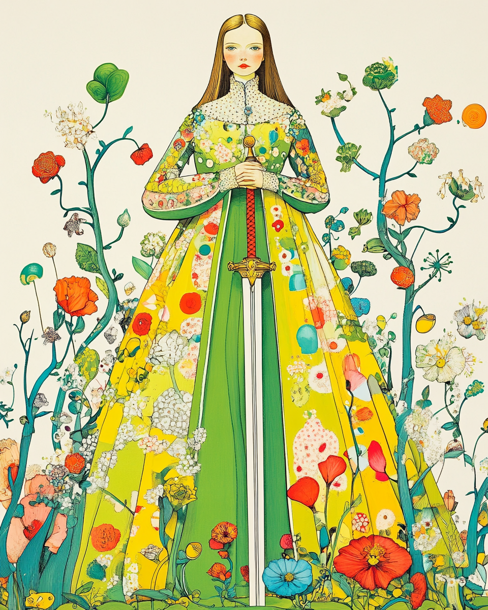 Petal Knight - Paint By Numbers