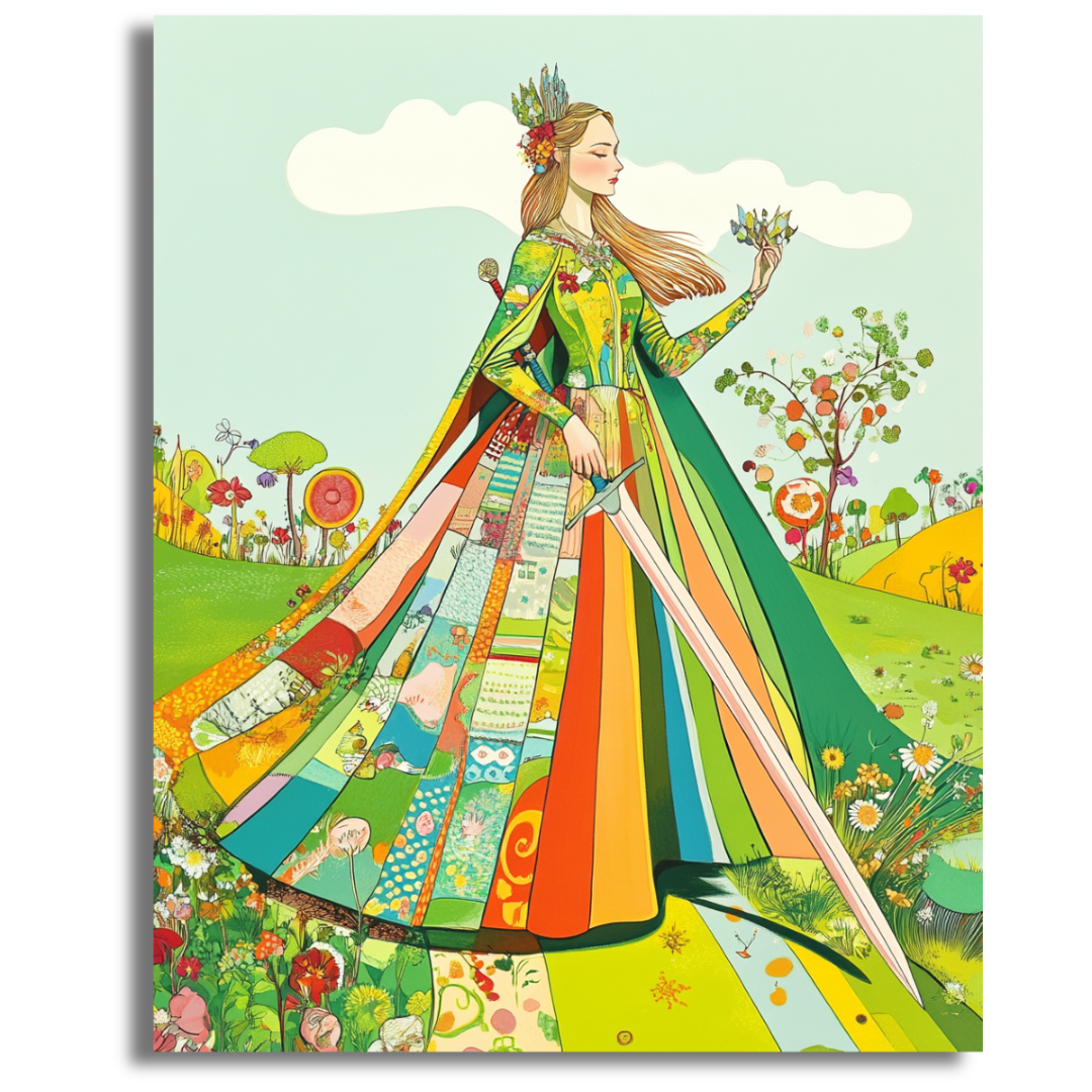 Queen of Petals - Paint By Numbers